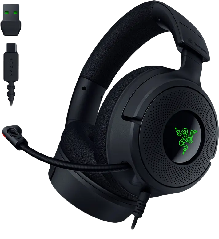 Razer Kraken V4 X RGB Wired Headset - Black  for sale in Egypt from Games2Egypt