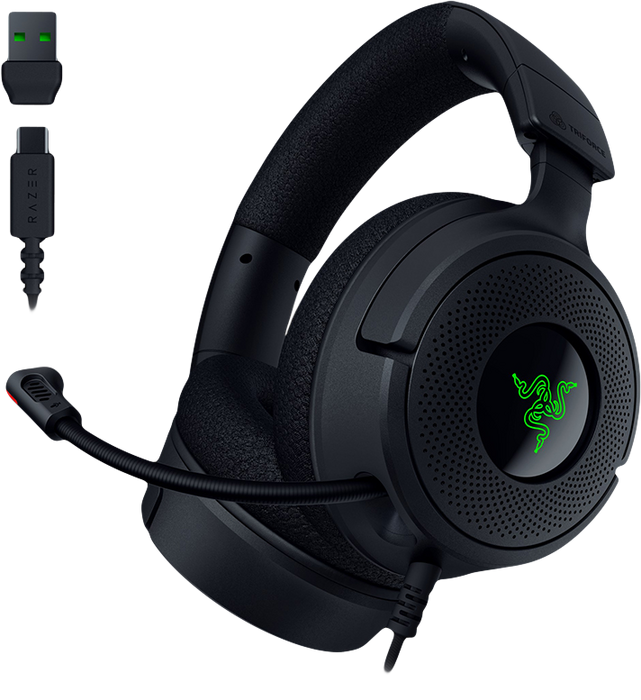 Razer Kraken V4 X RGB Wired Headset - Black  for sale in Egypt from Games2Egypt