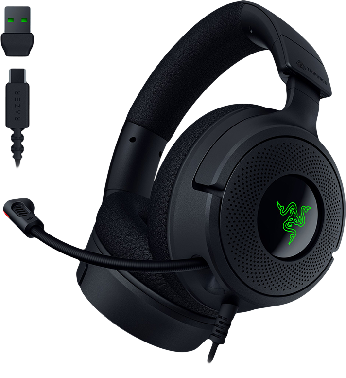 Razer Kraken V4 X RGB Wired Headset - Black – image 3
