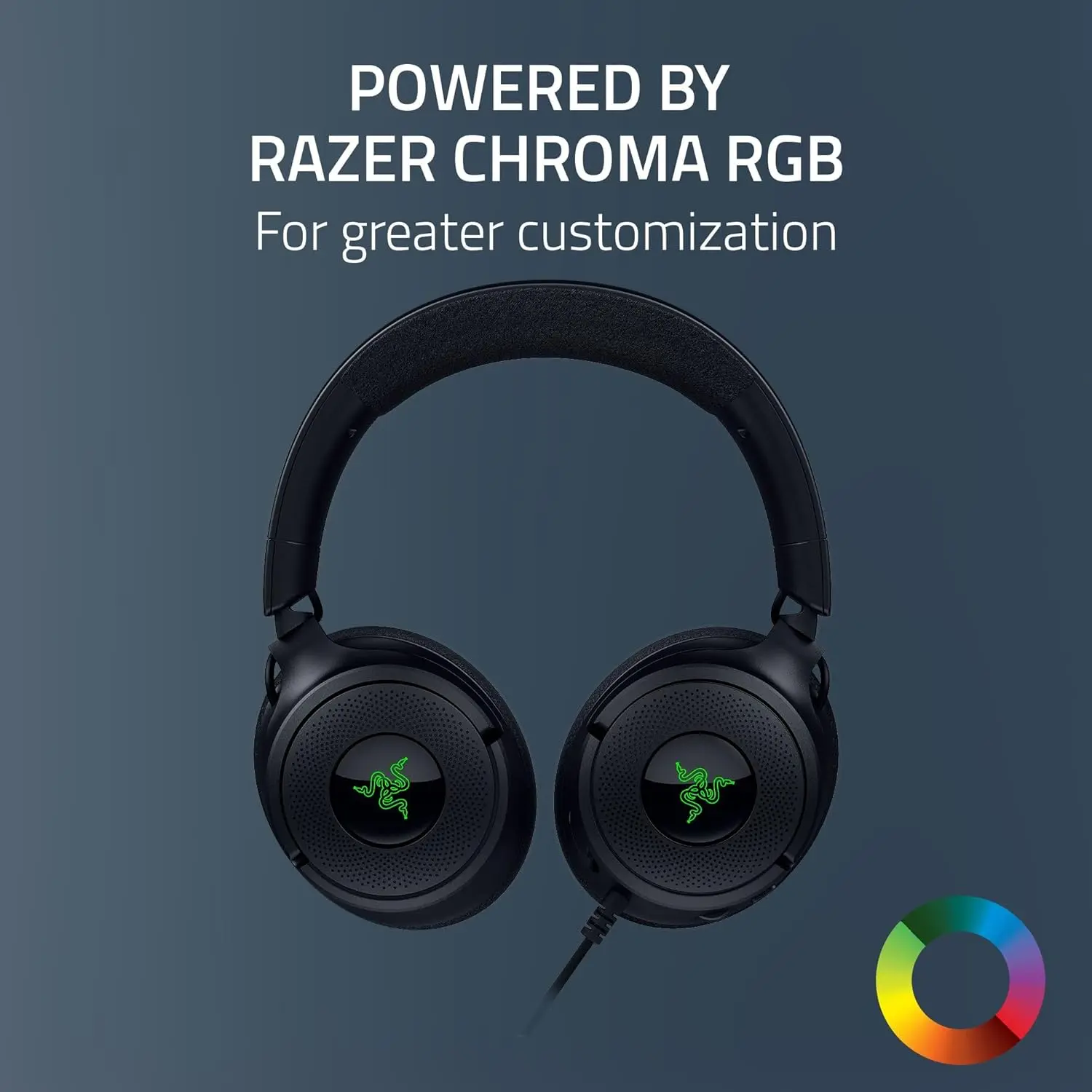Razer Kraken V4 X RGB Wired Headset - Black  for sale in Egypt from Games2Egypt