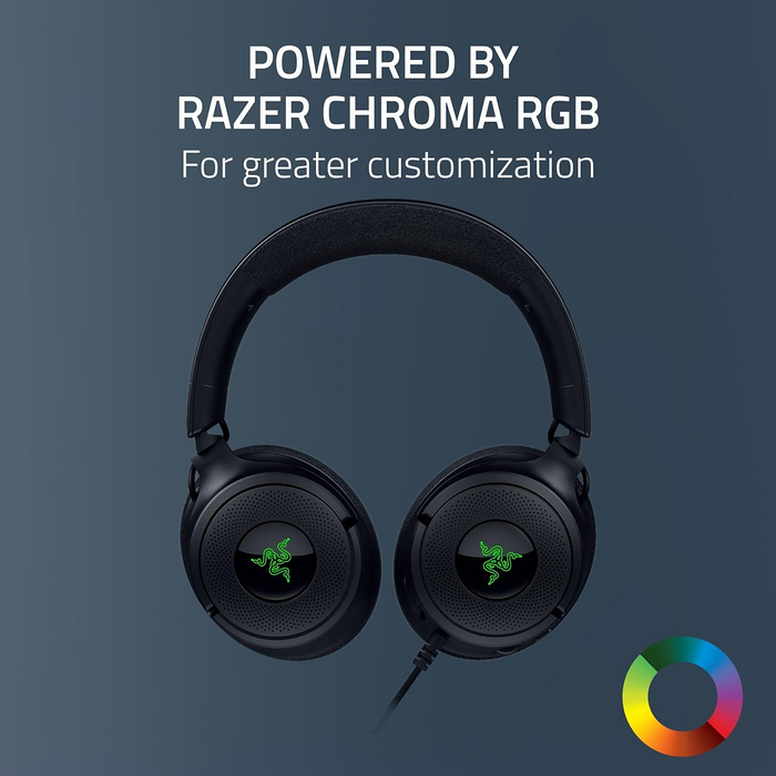 Razer Kraken V4 X RGB Wired Headset - Black  for sale in Egypt from Games2Egypt