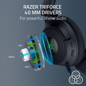 Razer Kraken V4 X RGB Wired Headset - Black  for sale in Egypt from Games2Egypt