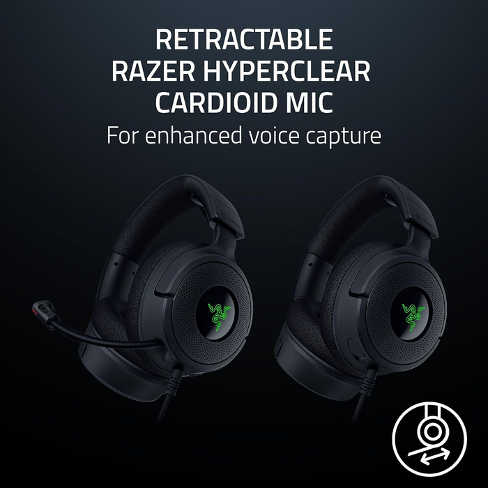 Razer Kraken V4 X RGB Wired Headset - Black  for sale in Egypt from Games2Egypt