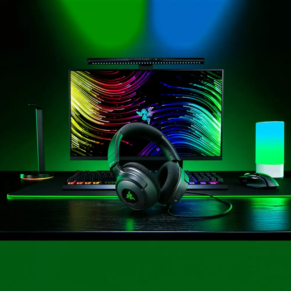 Razer Kraken V4 X RGB Wired Headset - Black  for sale in Egypt from Games2Egypt