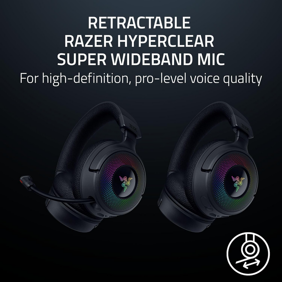 Razer Kraken V4 RGB Headset - Black – image 4