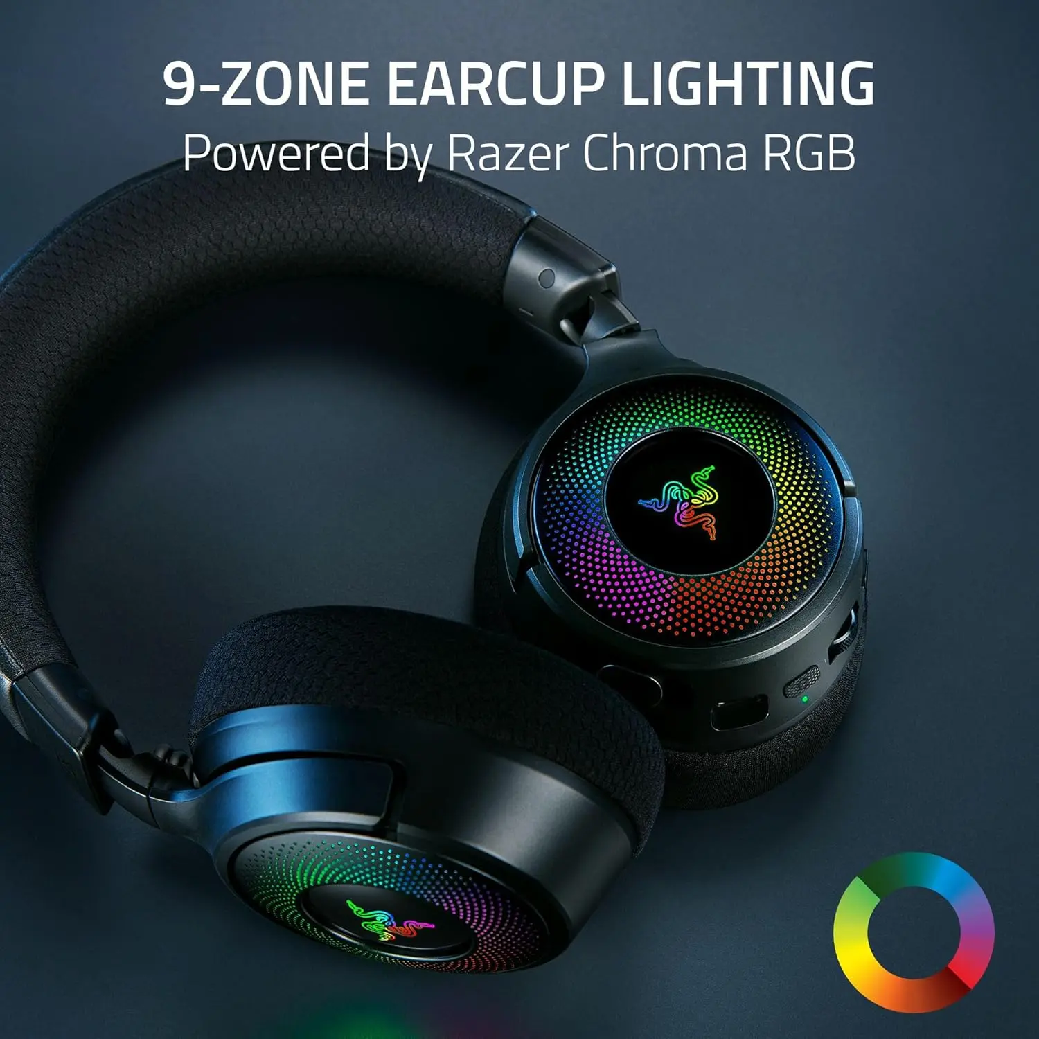 Razer Kraken V4 RGB Headset - Black  for sale in Egypt from Games2Egypt