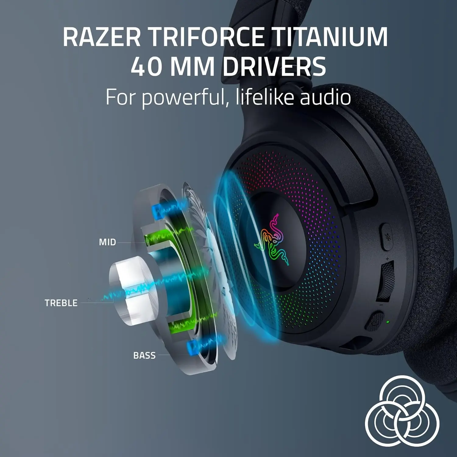 Razer Kraken V4 RGB Headset - Black  for sale in Egypt from Games2Egypt
