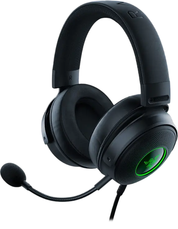 Razer Kraken Wireless V3 Pro RGB Gaming Headset with Haptic Technology - Black  for sale in Egypt from Games2Egypt