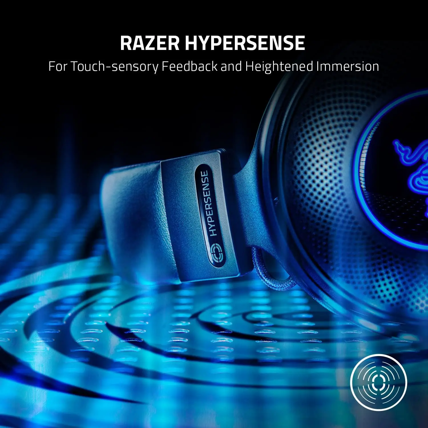 Razer Kraken Wireless V3 Pro RGB Gaming Headset with Haptic Technology - Black  for sale in Egypt from Games2Egypt