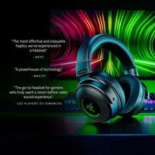 Razer Kraken Wireless V3 Pro RGB Gaming Headset with Haptic Technology - Black  for sale in Egypt from Games2Egypt