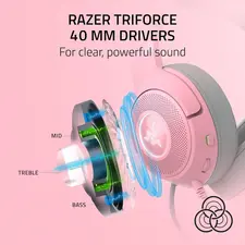 Razer Kraken Kitty V2 Wired RGB Gaming Headset - Quartz   for sale in Egypt from Games2Egypt