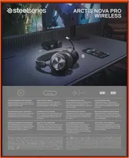 SteelSeries Arctis Nova Pro Wireless Gaming Headset  for sale in Egypt from Games2Egypt