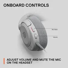 SteelSeries Arctis Nova 1 - Wired Gaming Headset - White  for sale in Egypt from Games2Egypt