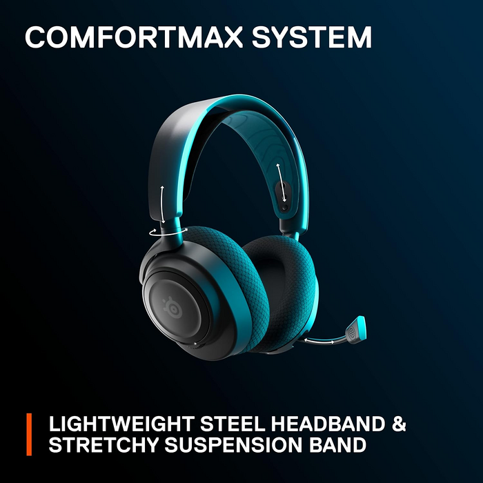 SteelSeries Arctis Nova 7P Wireless Gaming Headset- Black  for sale in Egypt from Games2Egypt