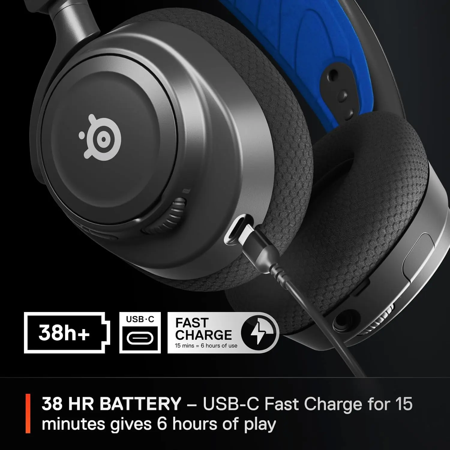SteelSeries Arctis Nova 7P Wireless Gaming Headset- Black  for sale in Egypt from Games2Egypt