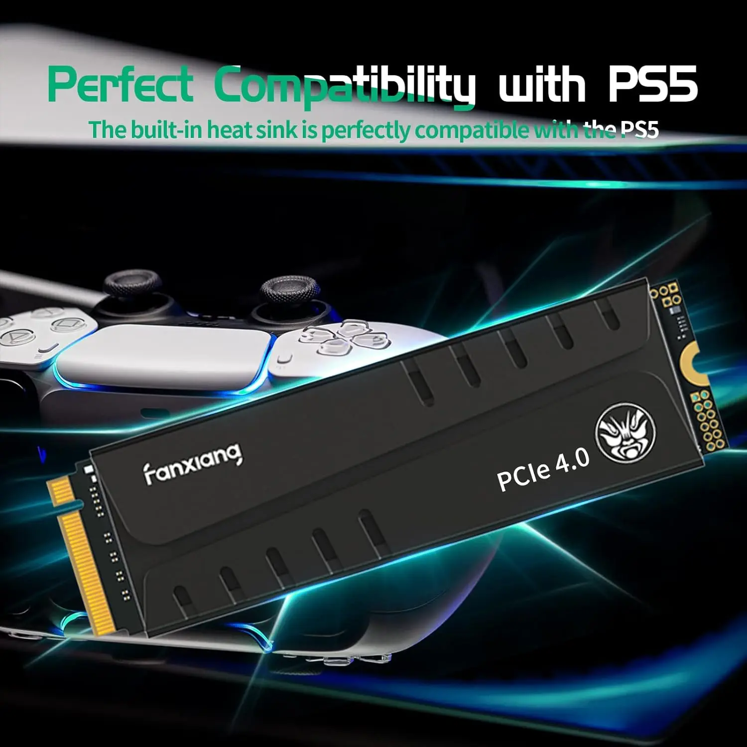 Fanxiang 4TB S770 NVMe M.2 Gen4 SSD With Heatsink and DRAM  for sale in Egypt from Games2Egypt