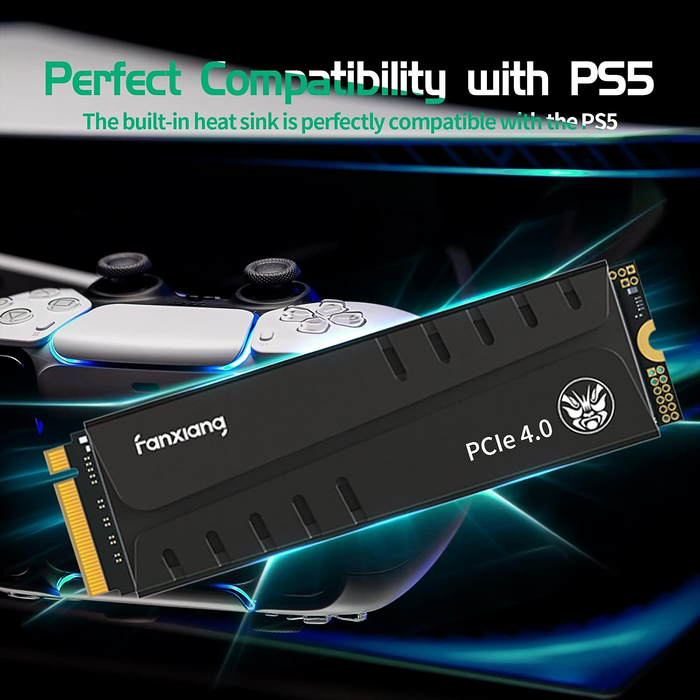 هارد SSD فانشيانج 4 تيرابايت S770 جين 4 مع مبرد حرارة ودي رام   للبيع في مصر من خلال Games2Egypt