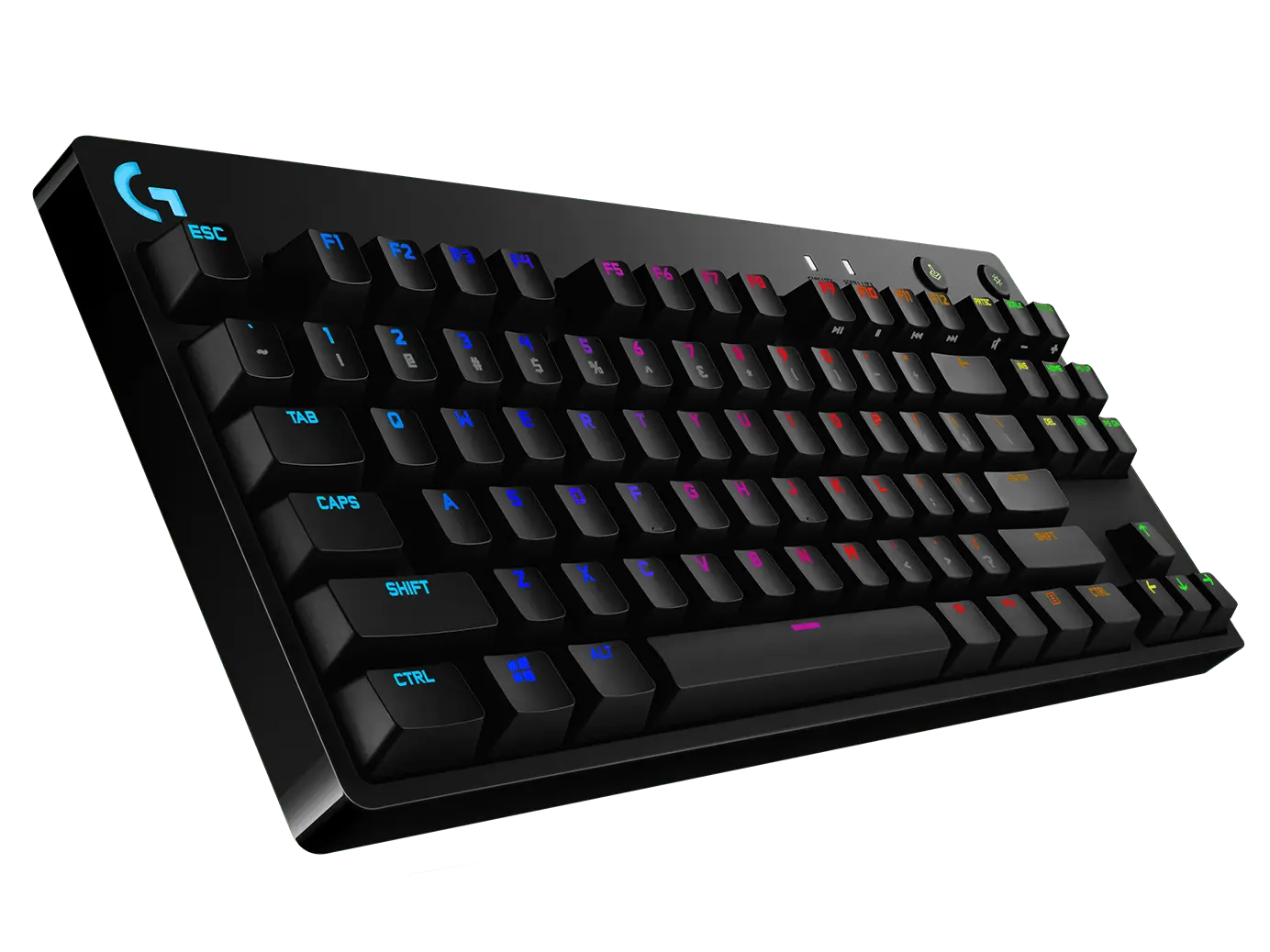 Logitech G PRO RGB Gaming Keyboard with Mechanical Blue Clicky Switches - Black  for sale in Egypt from Games2Egypt