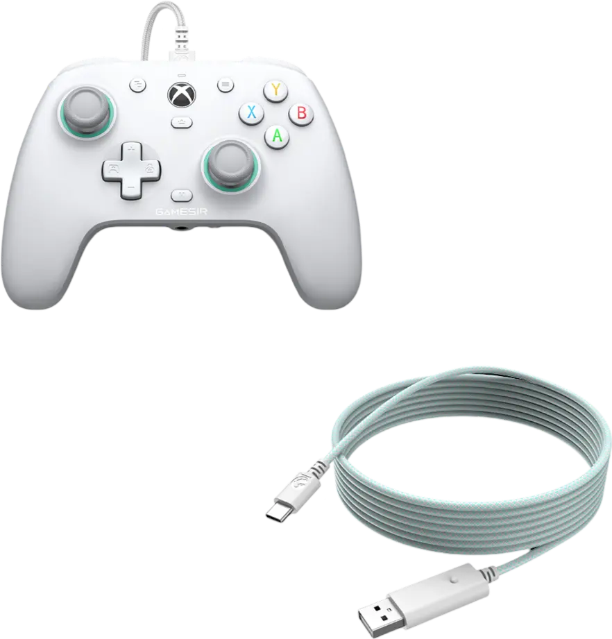 GameSir G7 SE Wired Controller - White - Used  for sale in Egypt from Games2Egypt