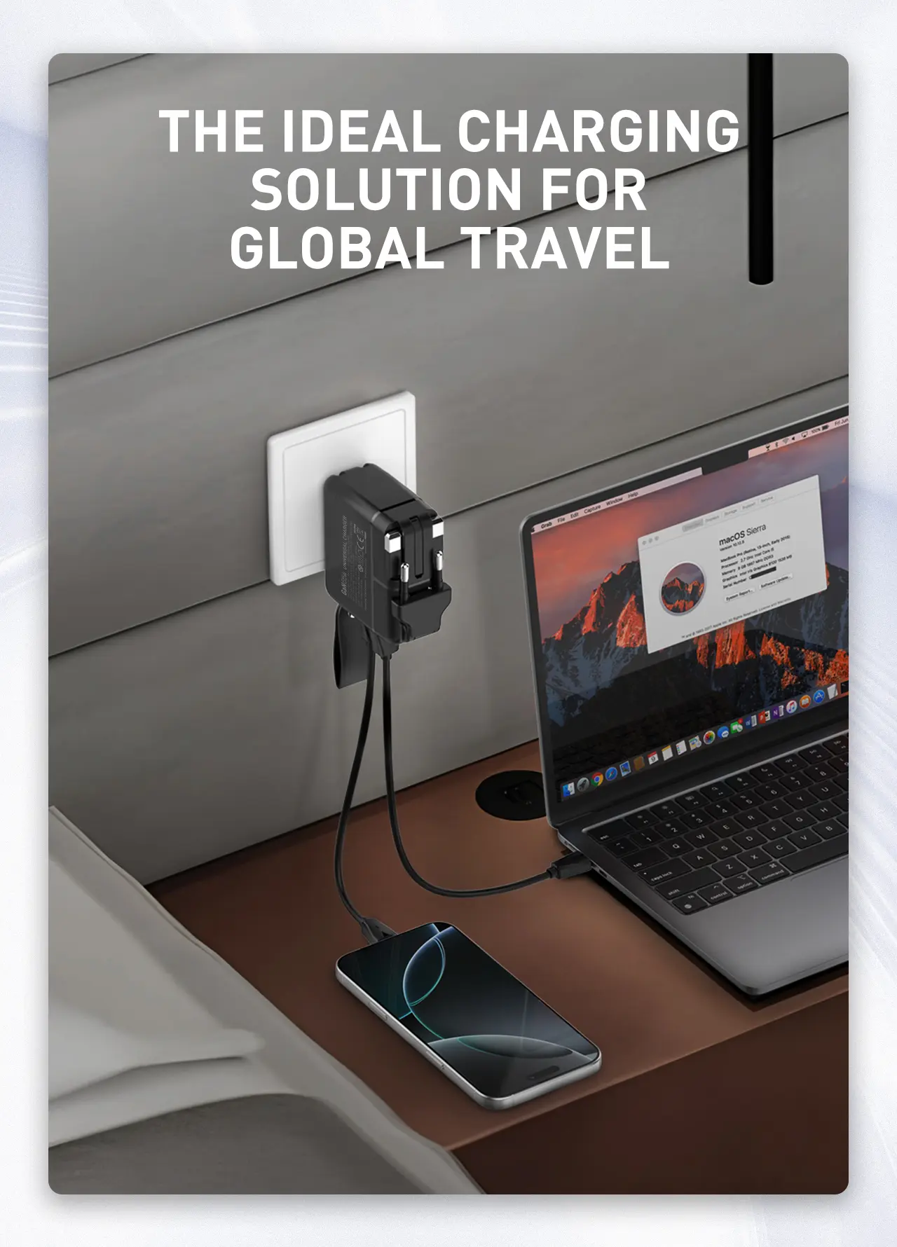 LDNIO Q2618 GaN Fast Charging Universal Travel Fast Charger 65W  for sale in Egypt from Games2Egypt