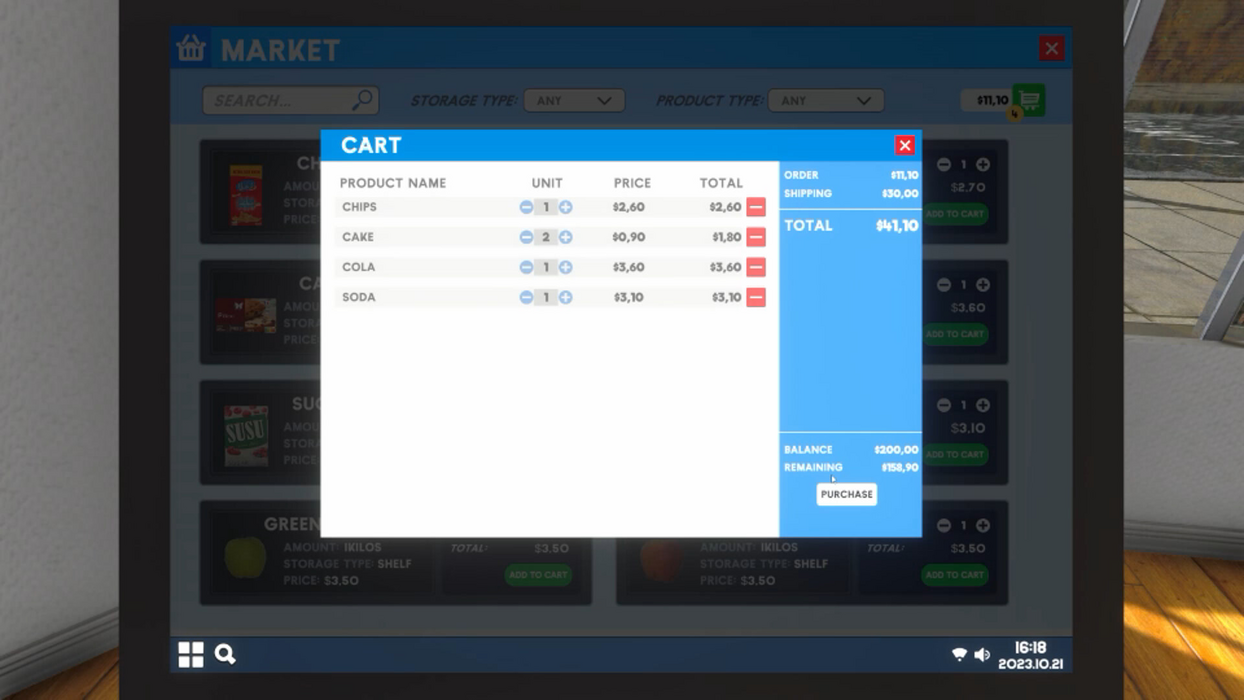 Supermarket Simulator  for sale in Egypt from Games2Egypt
