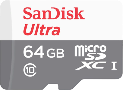   SanDisk Ultra 64GB MicroSD Card -  for sale in Egypt from Games2Egypt