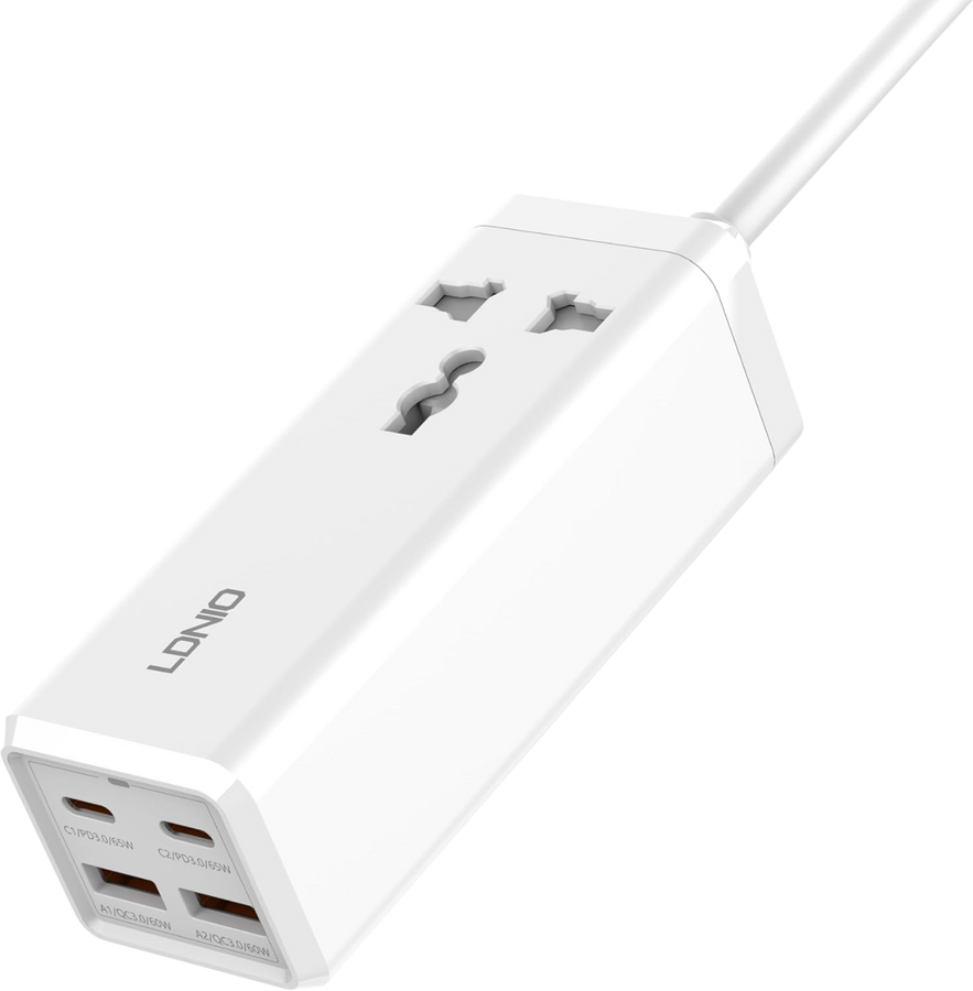 LDNIO SC1418 Universal Power Adapter Multifunction - 65W