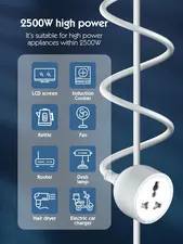 LDNIO SC1017- 1 AC Extension CordSocket Plugs 2500W - 5M   for sale in Egypt from Games2Egypt