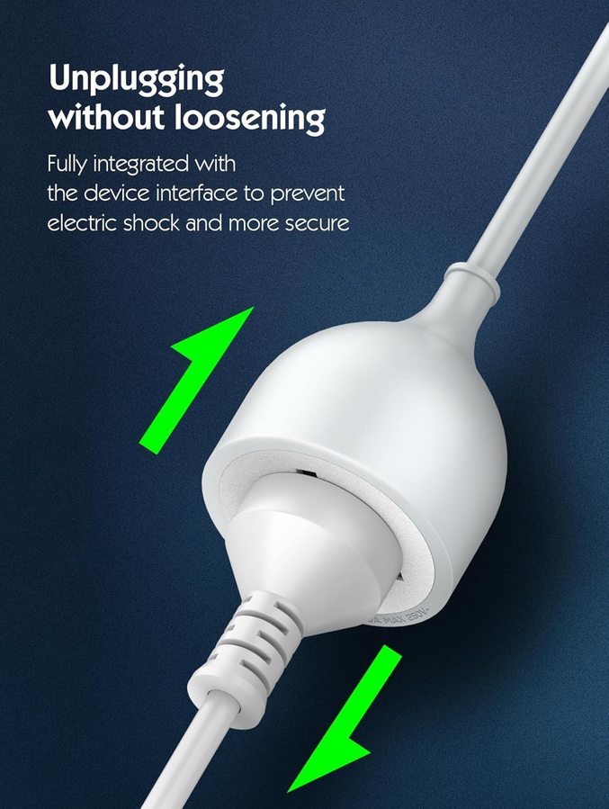 LDNIO SC1017- 1 AC Extension CordSocket Plugs 2500W - 5M  – image 4