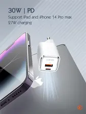 LDNIO A2317C Fast Wall charger With Type-C Cable 30W  for sale in Egypt from Games2Egypt