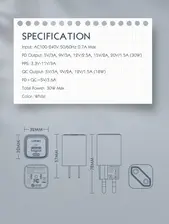 LDNIO A2317C Fast Wall charger With Type-C Cable 30W  for sale in Egypt from Games2Egypt