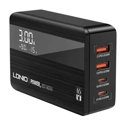 LDNIO A4808Q Fast Desktop charger 4 Ports 65W 