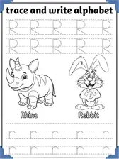 ABC Alphabet Animal Coloring Book For Children   for sale in Egypt from Games2Egypt