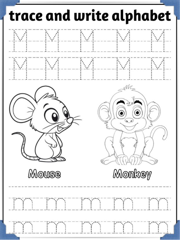 ABC Alphabet Animal Coloring Book For Children  – image 5