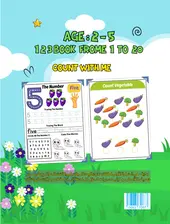 Educational English Numbers Coloring Book For Boys  for sale in Egypt from Games2Egypt