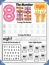 Educational English Numbers Coloring Book For Boys  for sale in Egypt from Games2Egypt