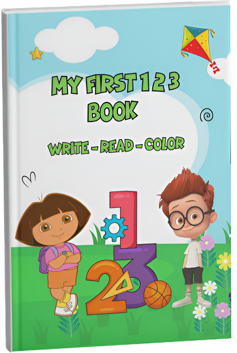 كتاب تعليم و تلوين الارقام بالانجليزية للأولاد عالي الجودة   للبيع في مصر من خلال Games2Egypt