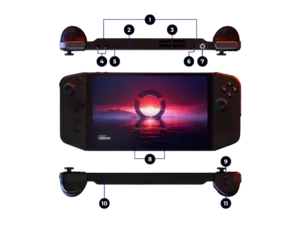 Lenovo Legion Go Gaming Handheld 512GB - Black   for sale in Egypt from Games2Egypt