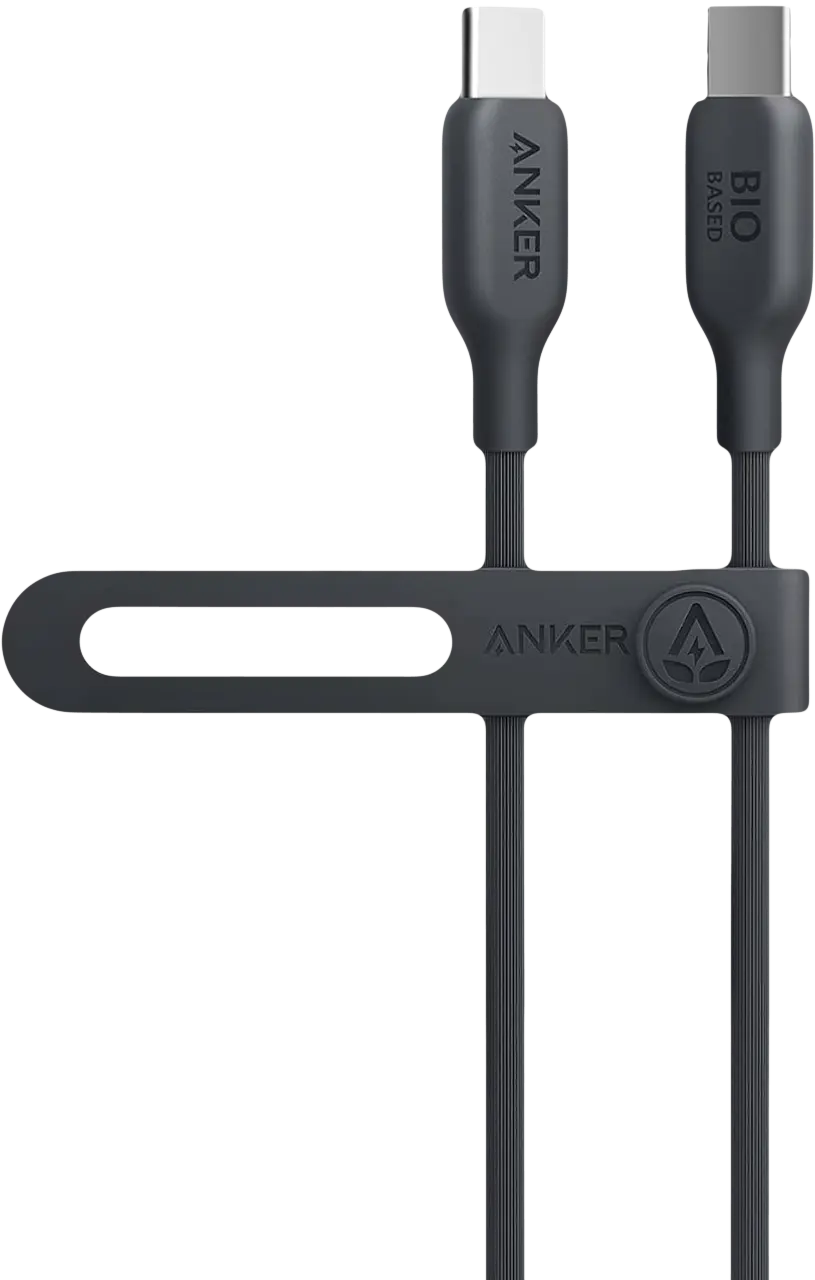Anker 544 Type-C to  Type-C Cable (3ft Braided) - Black  for sale in Egypt from Games2Egypt
