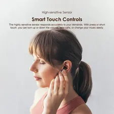 Oraimo FreePods 3C Wireless Earbuds - Black  for sale in Egypt from Games2Egypt