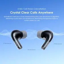 Oraimo SpaceBuds Z Wireless Earbuds - Black  for sale in Egypt from Games2Egypt