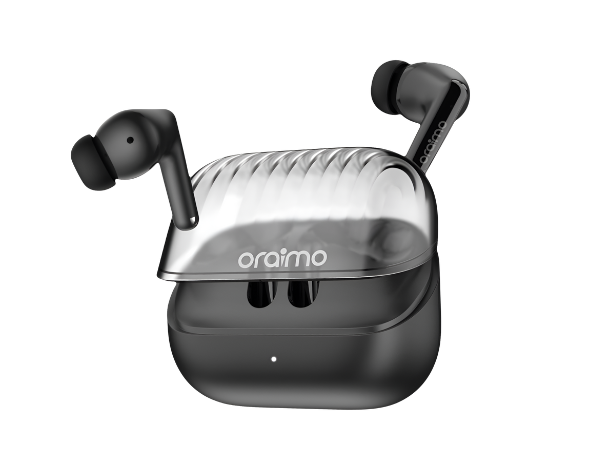 Oraimo SpaceBuds Neo Wireless Earbuds - Black