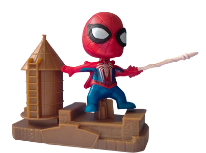 Marvel Spiderman Deadpool Set Pack of 6 - Action Figure  for sale in Egypt from Games2Egypt