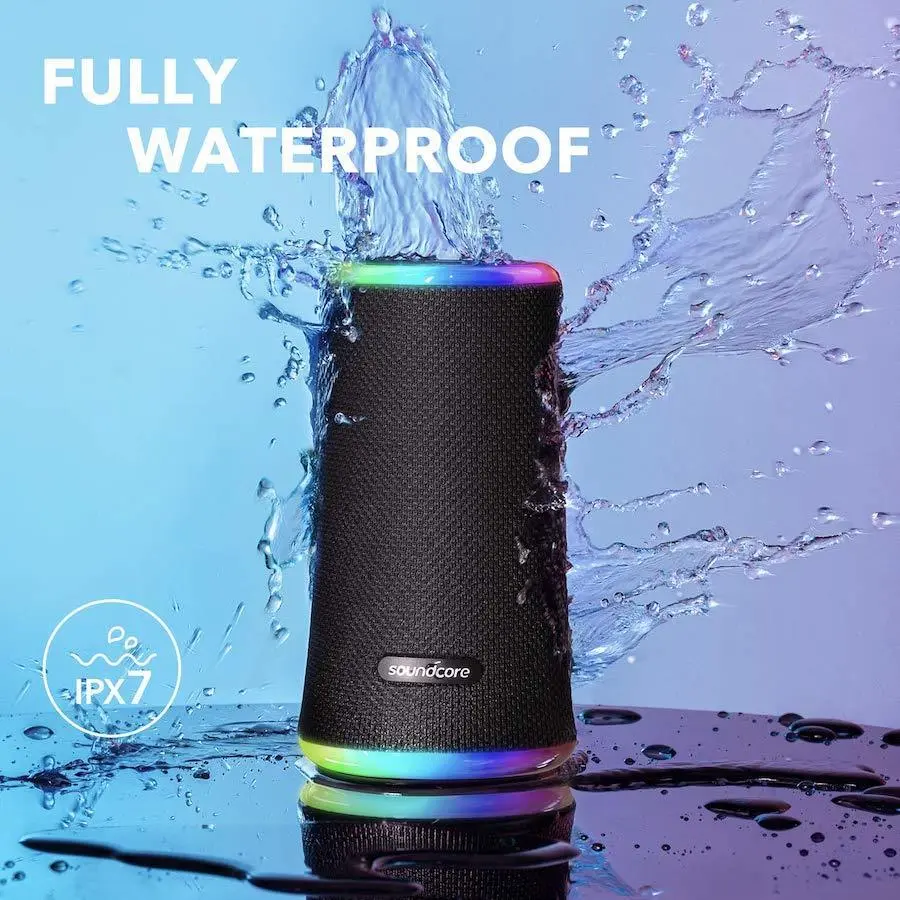 Anker Soundcore Flare 2 Bluetooth Speaker - Black  for sale in Egypt from Games2Egypt