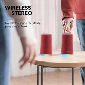مكبر صوت بلوتوث من انكر ساوند كور فلير ميني ساوند 360° - أحمر  للبيع في مصر من خلال Games2Egypt