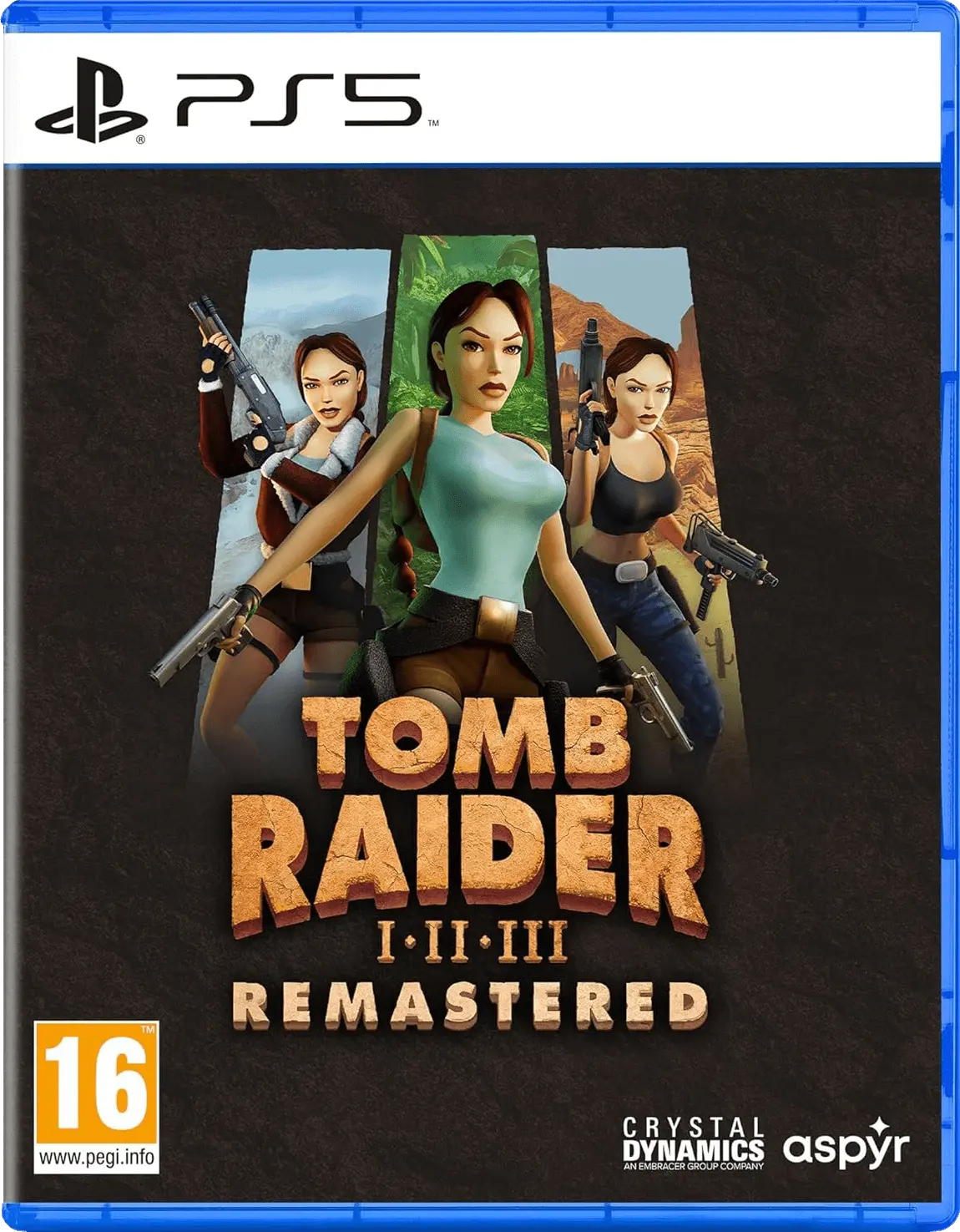 Tomb Raider 1-3 Remastered Starring Lara Croft - PS5 - Used  for sale in Egypt from Games2Egypt