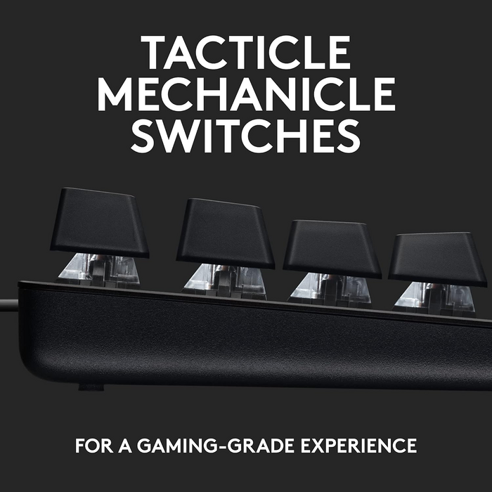 Logitech G413 SE Mechanical Wired Gaming Keyboard - Black  for sale in Egypt from Games2Egypt