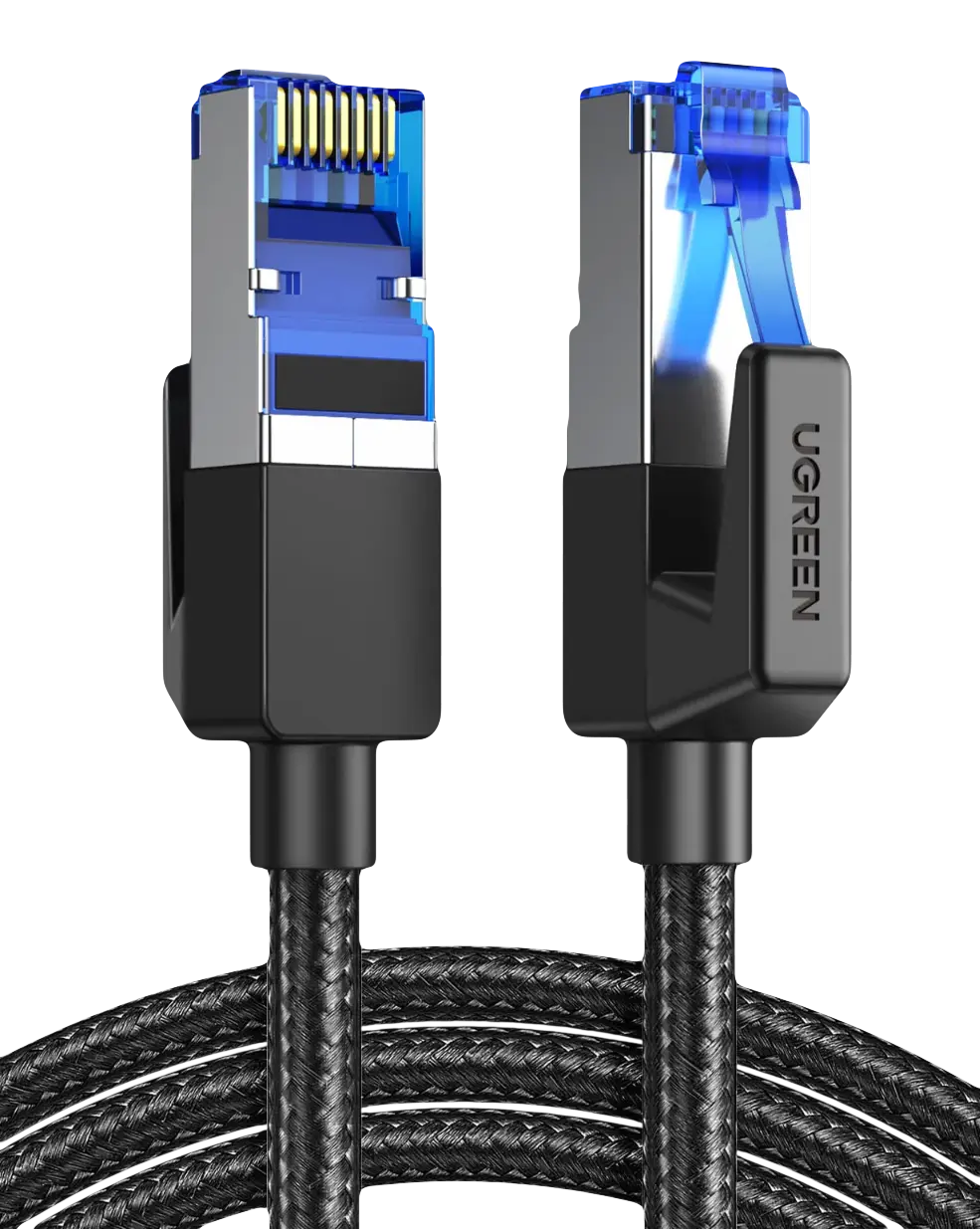 UGREEN Cat 8 Ethernet Cable High-Speed 40Gbps 2000MHz - 2M  for sale in Egypt from Games2Egypt