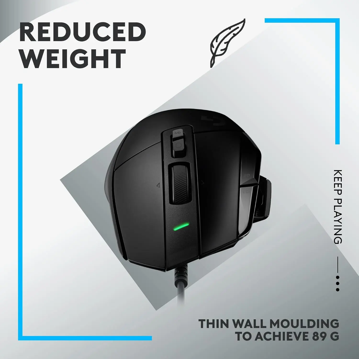 Logitech G502 X Wired Gaming Mouse - Black  for sale in Egypt from Games2Egypt