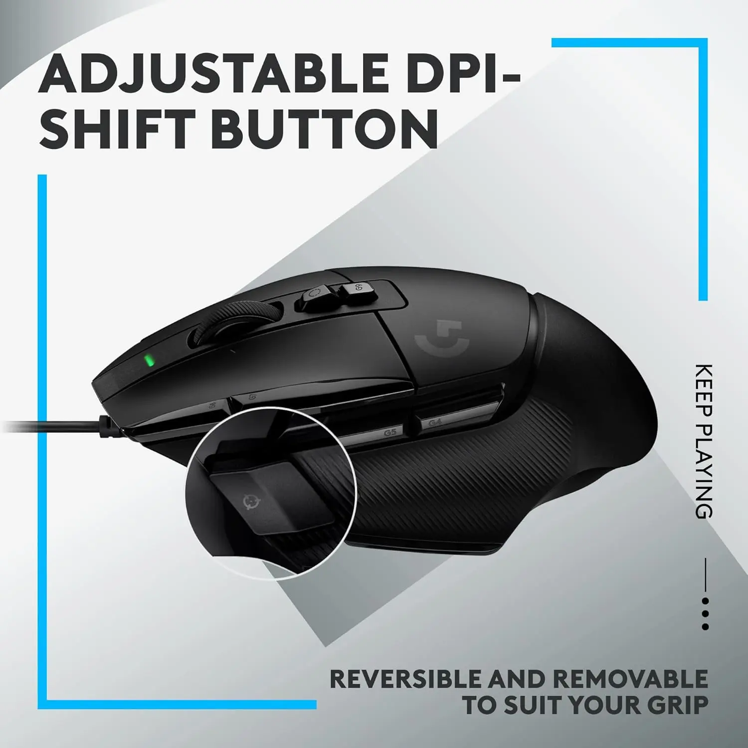 Logitech G502 X Wired Gaming Mouse - Black  for sale in Egypt from Games2Egypt